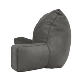 98765-Giselle Reading Pillow Back Rest Lumbar Support Cushion Grey