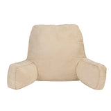 98765-Giselle Reading Pillow Back Rest Lumbar Support Cushion Oatmeal