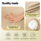 98765-Giselle Reading Pillow Back Rest Lumbar Support Cushion Oatmeal