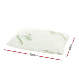 Pillows: Giselle Bedding 4 Pack Bamboo Pillow Family Hotel
