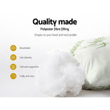 Pillows: Giselle Bedding 4 Pack Bamboo Pillow Family Hotel