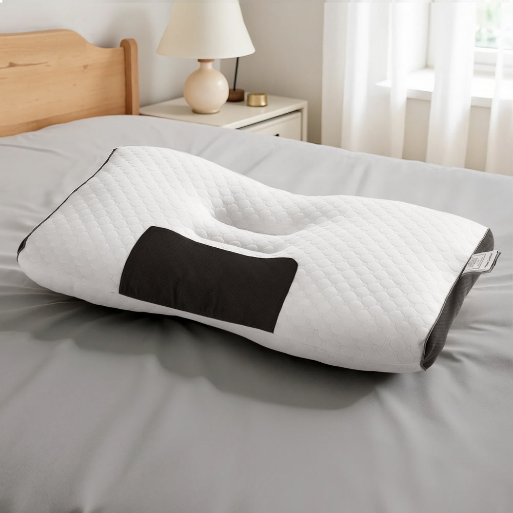 Pillows: Giselle Bedding Contour Pillow Ergonomic Neck Pillow 48X73CM