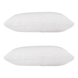 Giselle Bedding Duck Feather Down Pillow Luxury Twin Pack