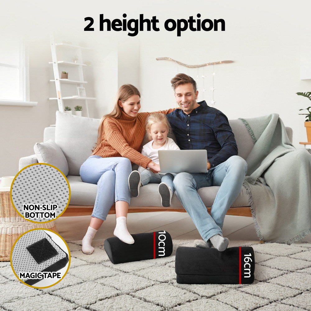 Pillows: Giselle Memory Foam Footrest Cushion Adjustable Pillow