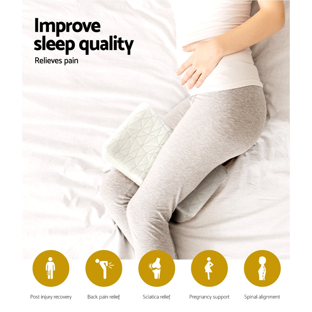 Pillows: Giselle Bedding Memory Foam Leg Knee Pillow