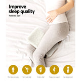 Pillows: Giselle Bedding Memory Foam Leg Knee Pillow