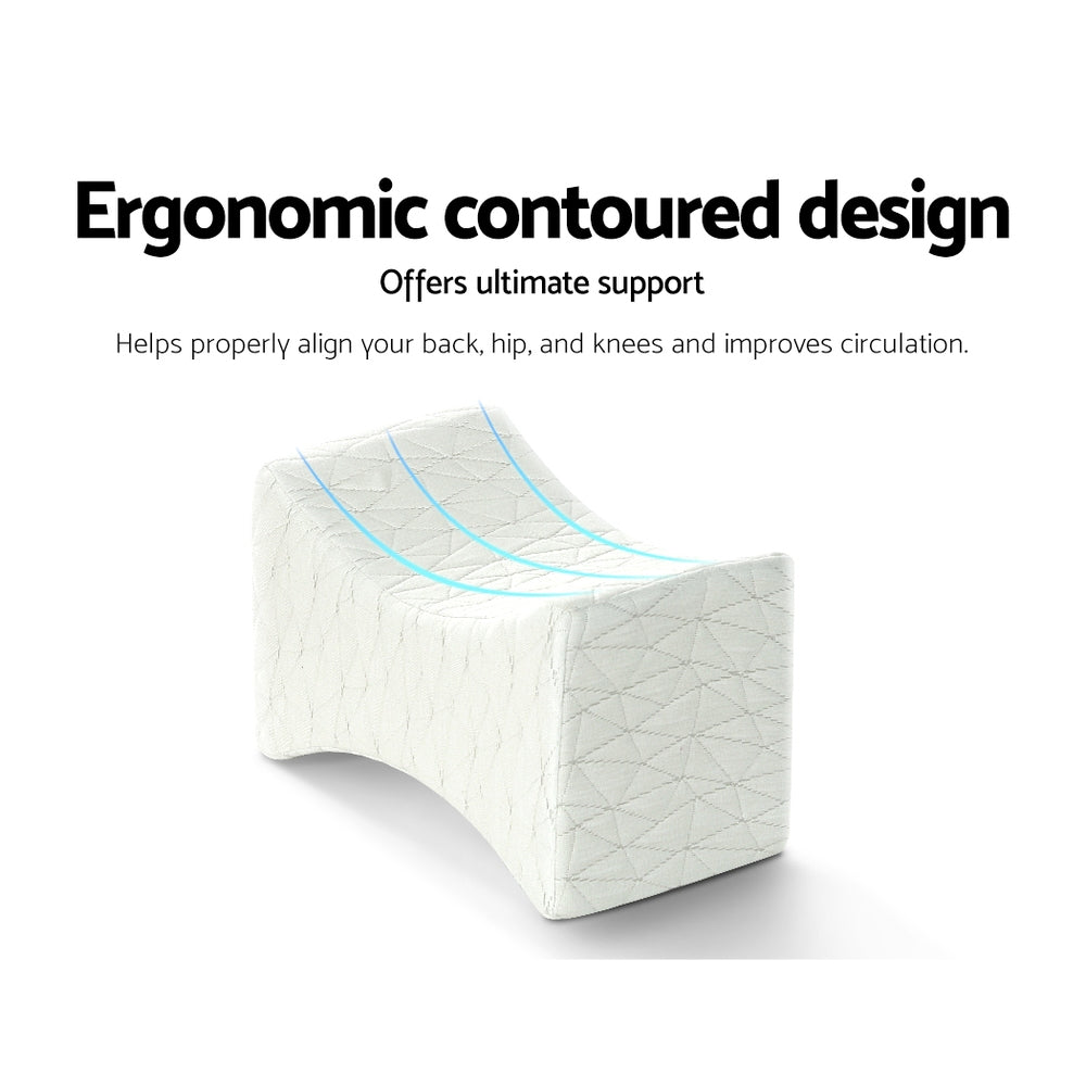 Pillows: Giselle Bedding Memory Foam Leg Knee Pillow