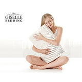 Pillows: Giselle Bedding Natural Latex Pillow 2-Zone Twin Pack