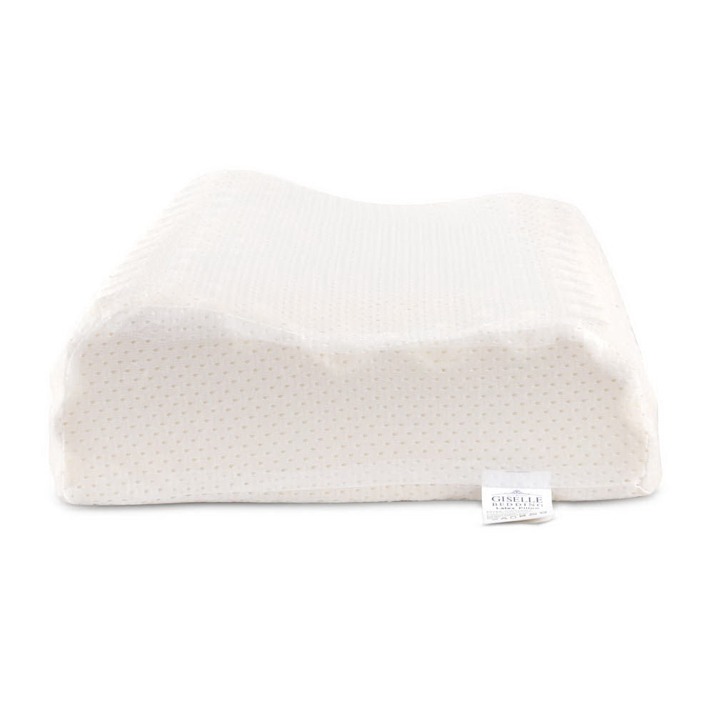 Pillows: Giselle Bedding Natural Latex Pillow Twin Pack