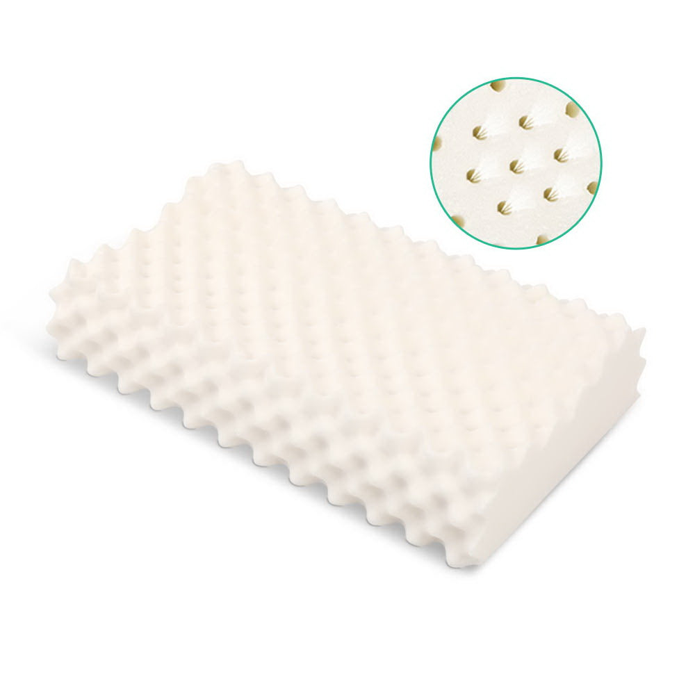 Pillows: Giselle Bedding Natural Latex Pillow Twin Pack
