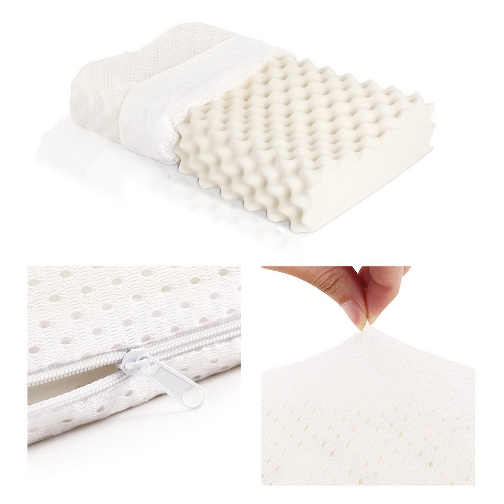 Pillows: Giselle Bedding Natural Latex Pillow Twin Pack