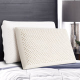 Pillows: Giselle Bedding Natural Latex Pillow Classic Twin Pack