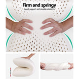 Pillows: Giselle Bedding Natural Latex Pillow Classic Twin Pack