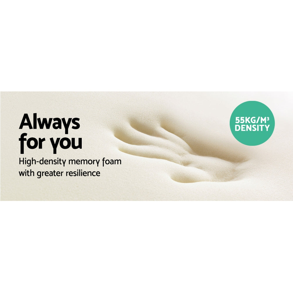 Pillows: Giselle Memory Foam Pillow Neck Cervical Butterfly Ergonomic Support White