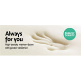 Pillows: Giselle Memory Foam Pillow Neck Cervical Butterfly Ergonomic Support White