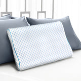 Pillows: Giselle Bedding Memory Foam Contour Pillow Cool Gel