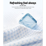 Pillows: Giselle Bedding Memory Foam Contour Pillow Cool Gel