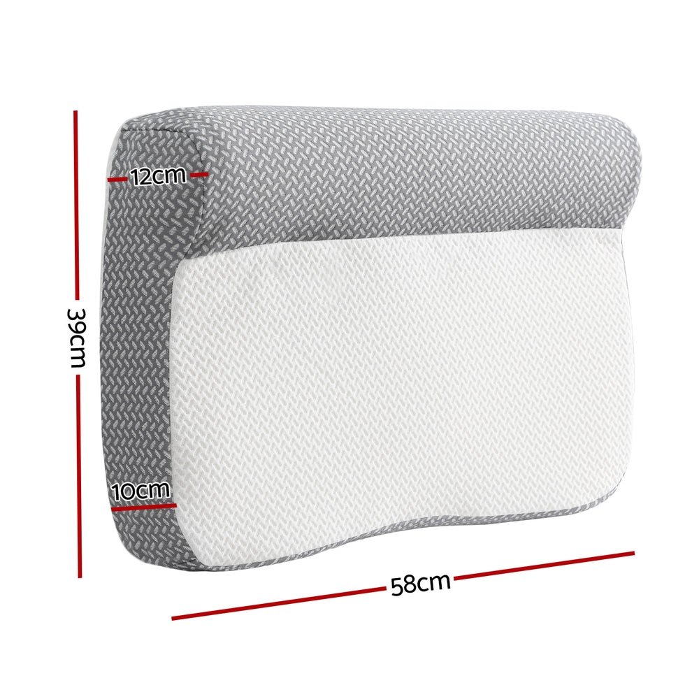 Pillows: Giselle Contour Pillow Memory Foam