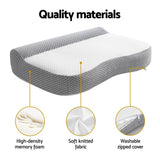 Pillows: Giselle Contour Pillow Memory Foam