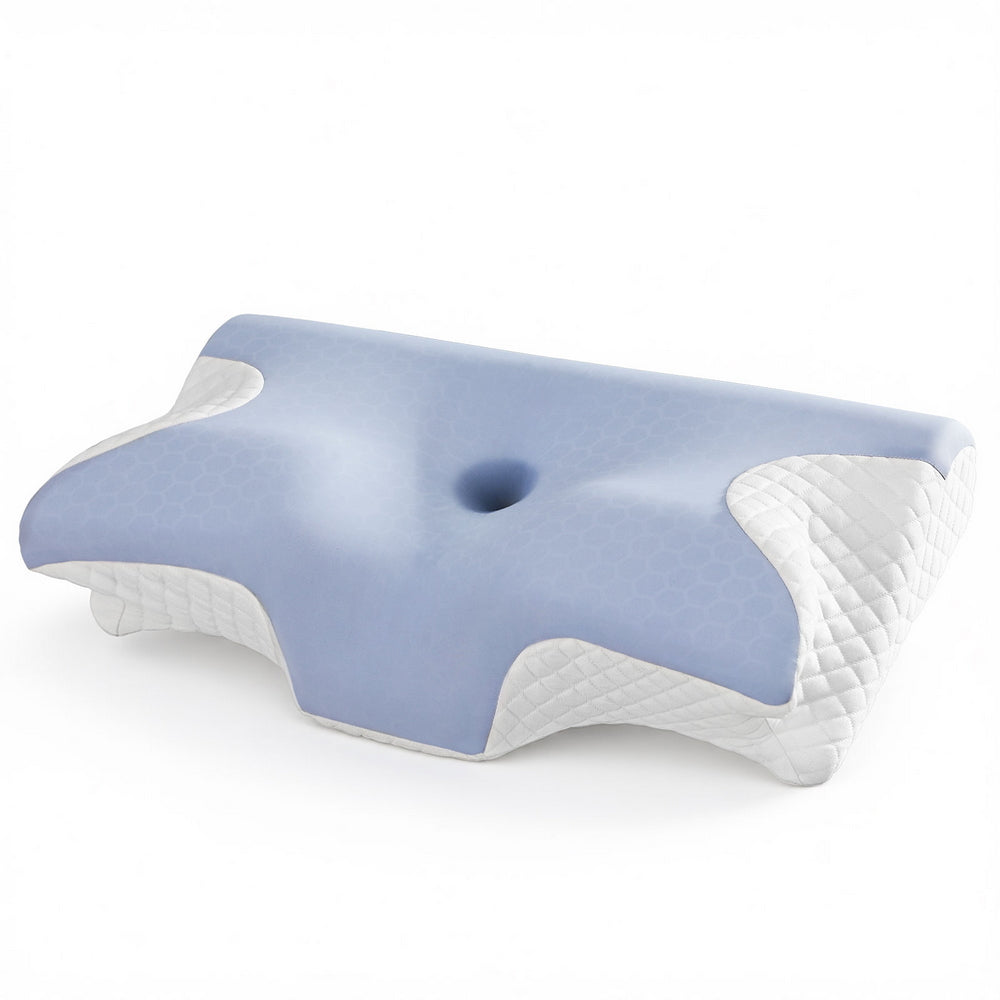 Pillows: Giselle Bedding Memory Foam Pillow Ergonomic Contour