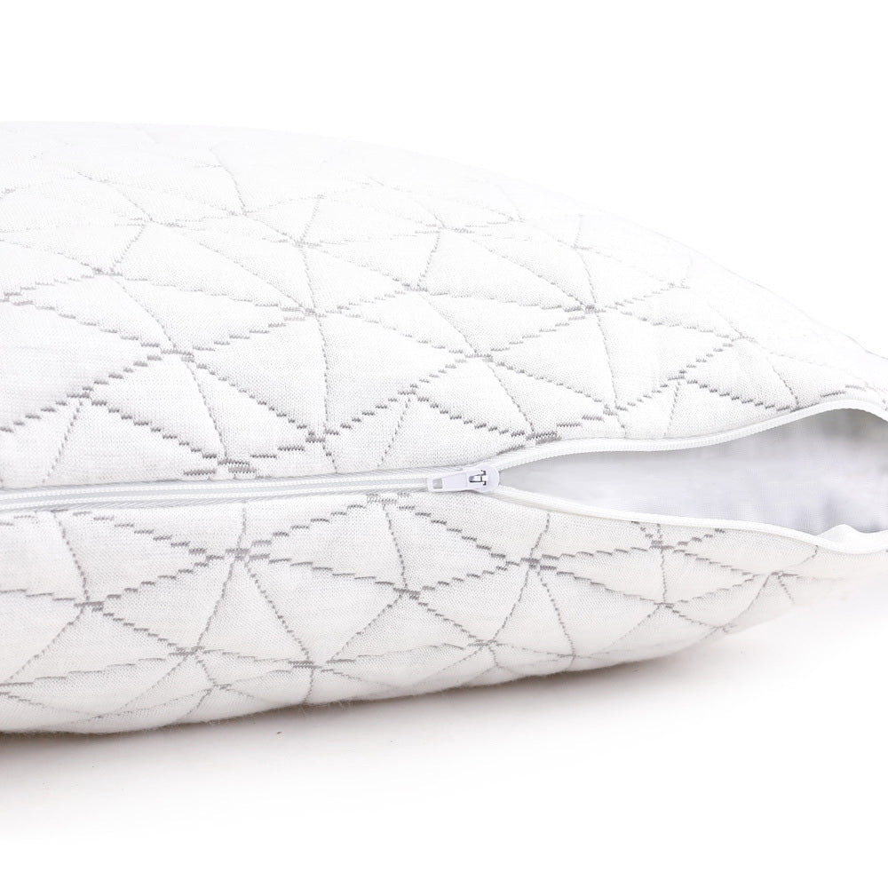Pillows: Giselle Bedding Memory Foam Pillow King Size Twin Pack
