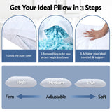Giselle Bedding Shredded Memory Foam Pillow Adjustable Loft