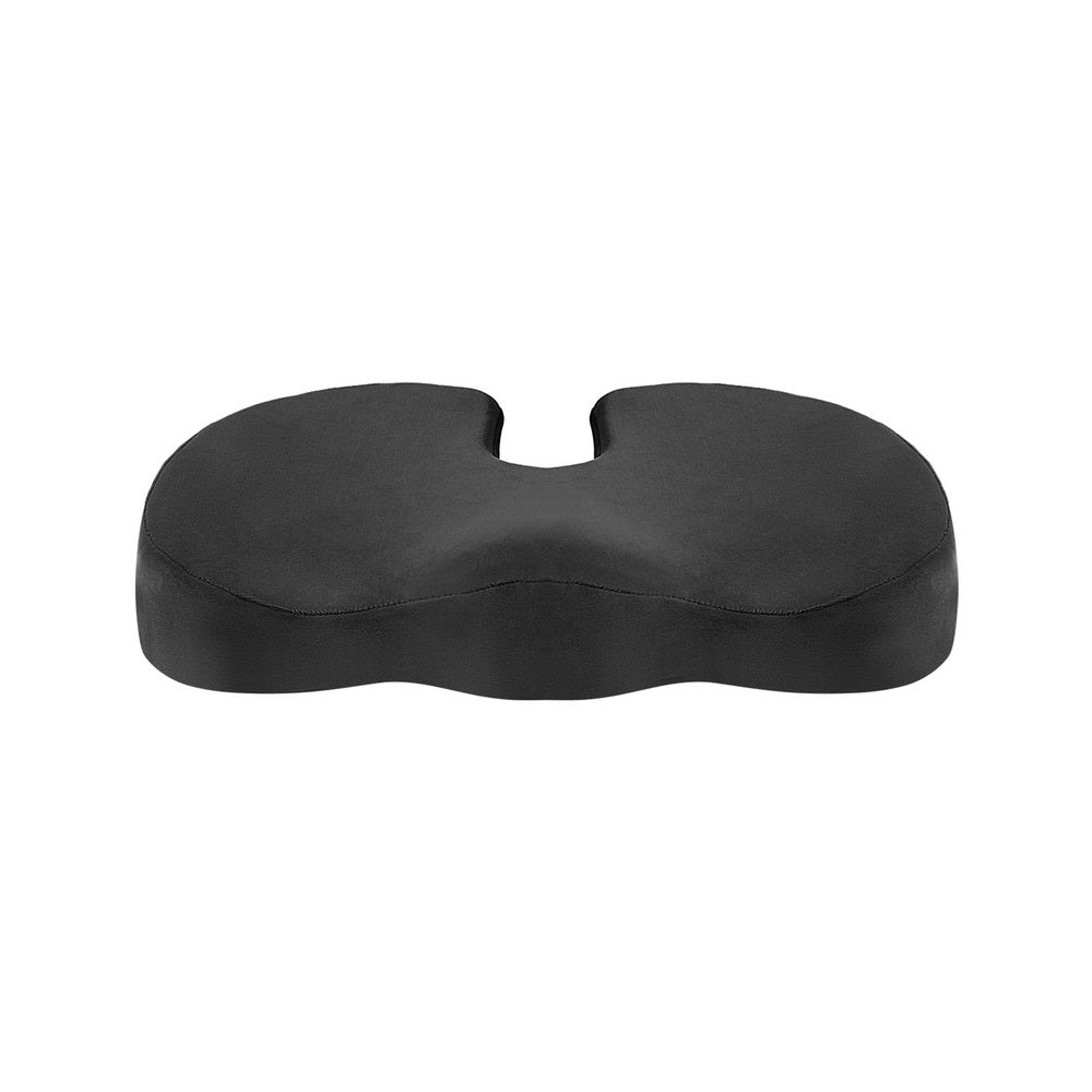 Back Care: Giselle Bedding Seat Cushion Memory Foam Pillow Back Pain Relief Chair Pad Black