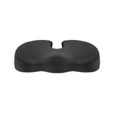 Back Care: Giselle Bedding Seat Cushion Memory Foam Pillow Back Pain Relief Chair Pad Black