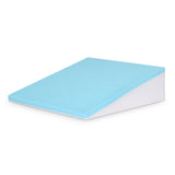 98765-Giselle Bedding Wedge Pillow Gel Memory Foam Ergonomic Support Bamboo Cover