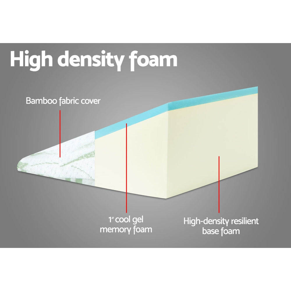 Pillows: Giselle Bedding Wedge Pillow Bamboo Cover