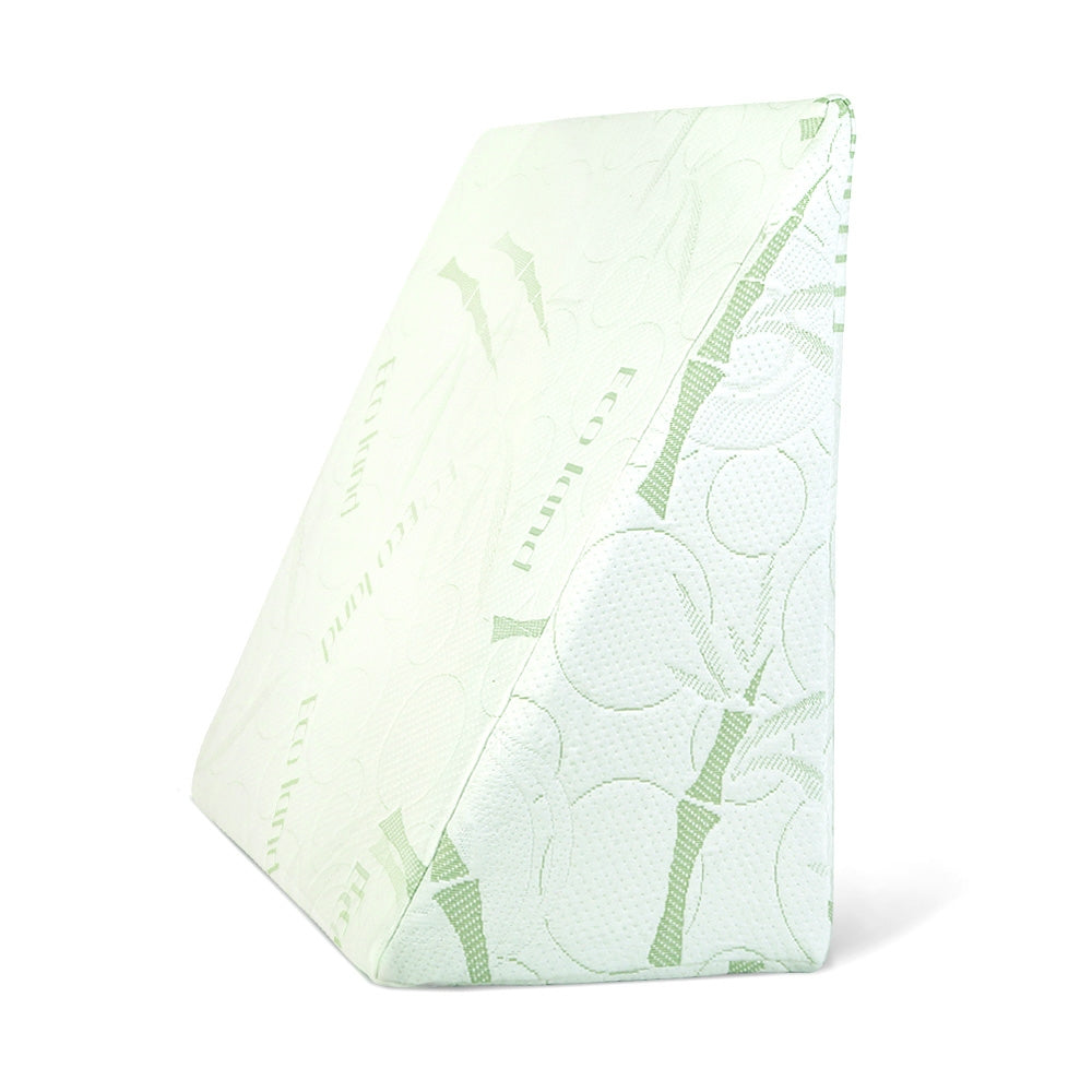 Pillows: Giselle Bedding Wedge Pillow Bamboo Cover
