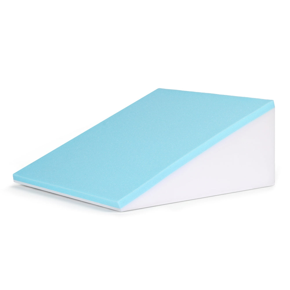 Pillows: Giselle Bedding Wedge Pillow Grey