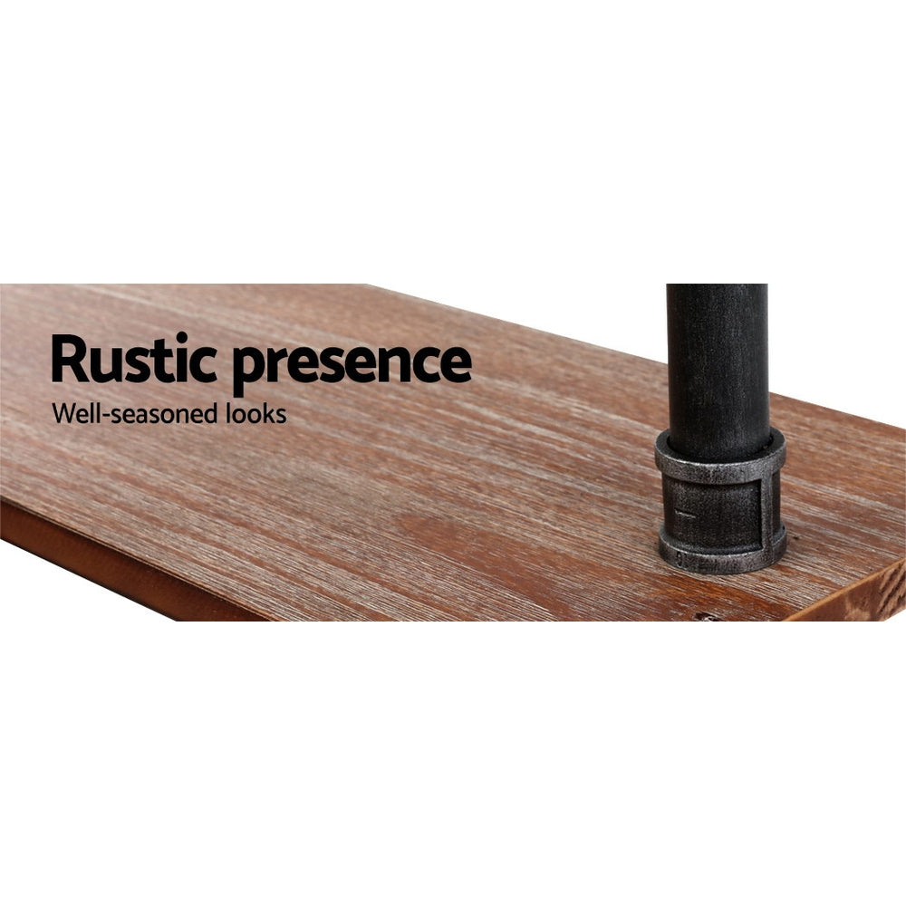 Kitchen & Bathroom DIY: Artiss Floating DIY Pipe Shelf 6 Tiers - IDA