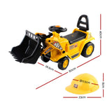Ride On Cars: Keezi Ride On Car Toys Kids Excavator Bulldozer Sandpit Digger Car Pretend Play