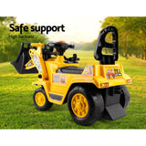 Ride On Cars: Keezi Ride On Car Toys Kids Excavator Bulldozer Sandpit Digger Car Pretend Play