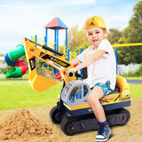 Ride On Cars: Keezi Ride On Car Toys Kids Excavator Digger Sandpit Bulldozer Car Pretend Play