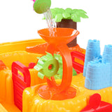 Pretend Play: Keezi Kids Sandpit Pretend Play Set Sand Water Table Chair Outdoor Beach Toy