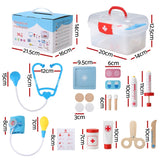 Pretend Play: Keezi Kids Doctor Nurse Medical Case Pretend Play Set Stethoscope Medicine Toys