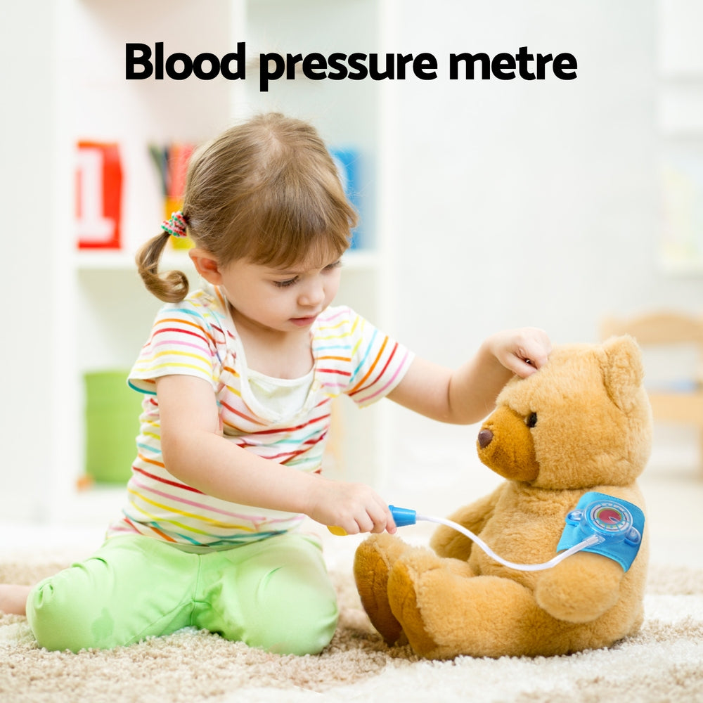 Pretend Play: Keezi Kids Doctor Nurse Medical Case Pretend Play Set Stethoscope Medicine Toys