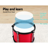 Drums: Keezi Kids 7 Drum Set Junior Drums Kit Musical Play Toys Childrens Mini Big Band