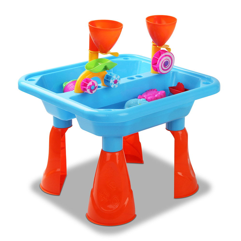 Pretend Play: Keezi Kids Sandpit Pretend Play Sets Beach Toys Outdoor Sand Water Table Set