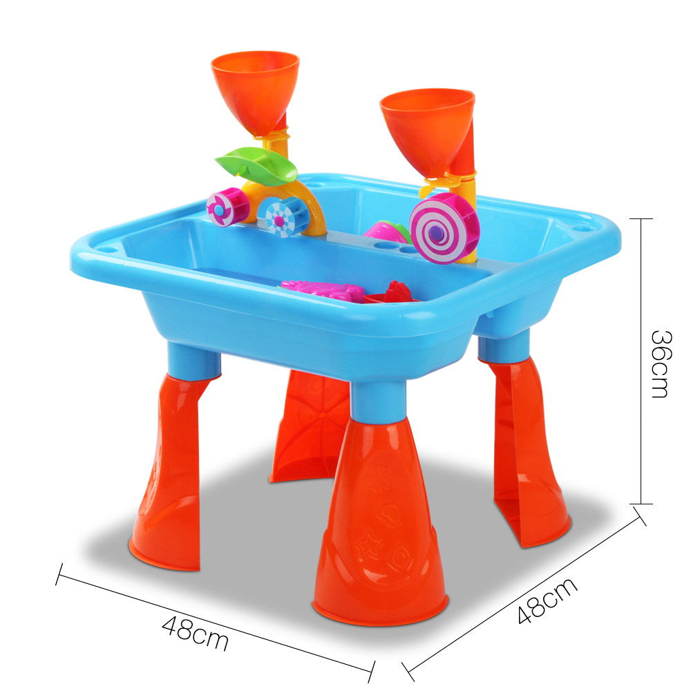 Pretend Play: Keezi Kids Sandpit Pretend Play Sets Beach Toys Outdoor Sand Water Table Set