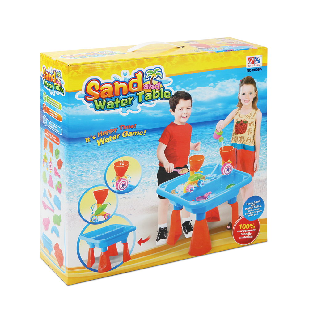 Pretend Play: Keezi Kids Sandpit Pretend Play Sets Beach Toys Outdoor Sand Water Table Set