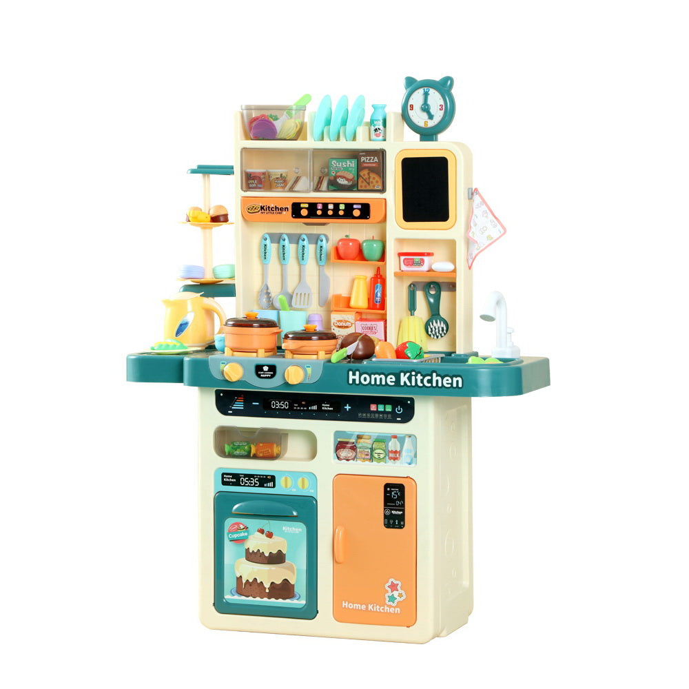 Pretend Play: Keezi Kids Kitchen Pretend Play Set Cooking Sound Steam Light Function