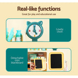 Pretend Play: Keezi Kids Kitchen Pretend Play Set Cooking Sound Steam Light Function