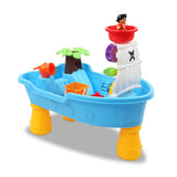 Pretend Play: Keezi Kids Sandpit Pretend Play Set Sand Water Table Outdoor Beach Toy Children