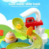 Pretend Play: Keezi Kids Pretend Play Kitchen Sink with Faucet Floating Fishing Toys Play food