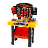 Pretend Play: Keezi Kids Pretend Workbench DIY Tools 54 Piece Children Role Play Toys Black