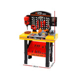 Pretend Play: Keezi Kids Pretend Workbench DIY Tools 54 Piece Children Role Play Toys Black
