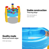 Pretend Play: Keezi Kids Sandpit Pretend Play Set Water Sand Table Children Outdoor Toy Umbrella